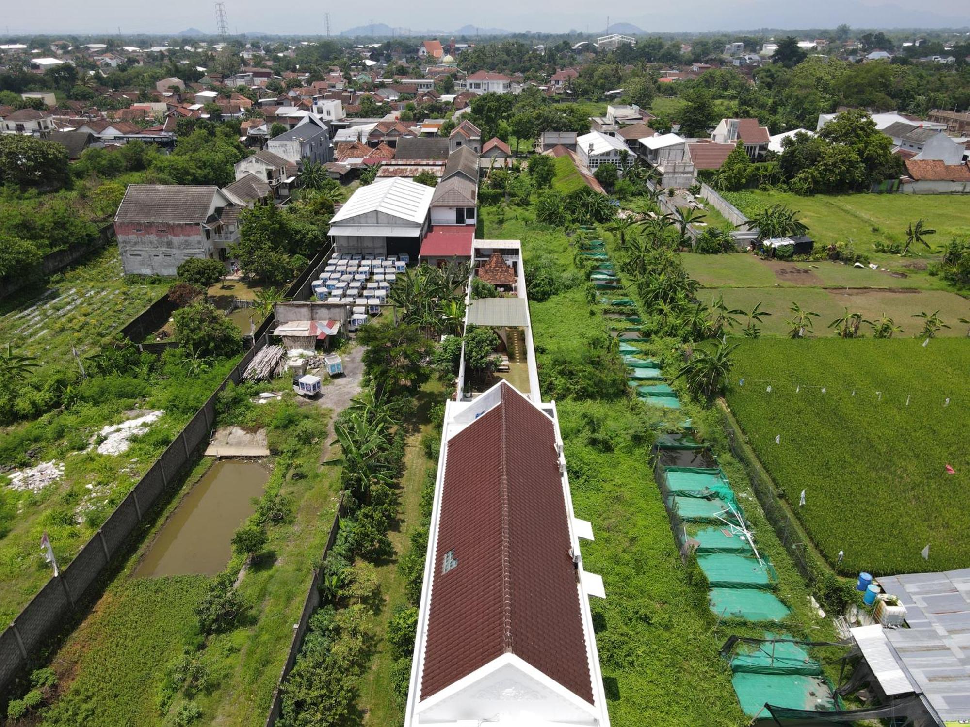 Villa Rumah Putih Jogja Yogyakarta Esterno foto
